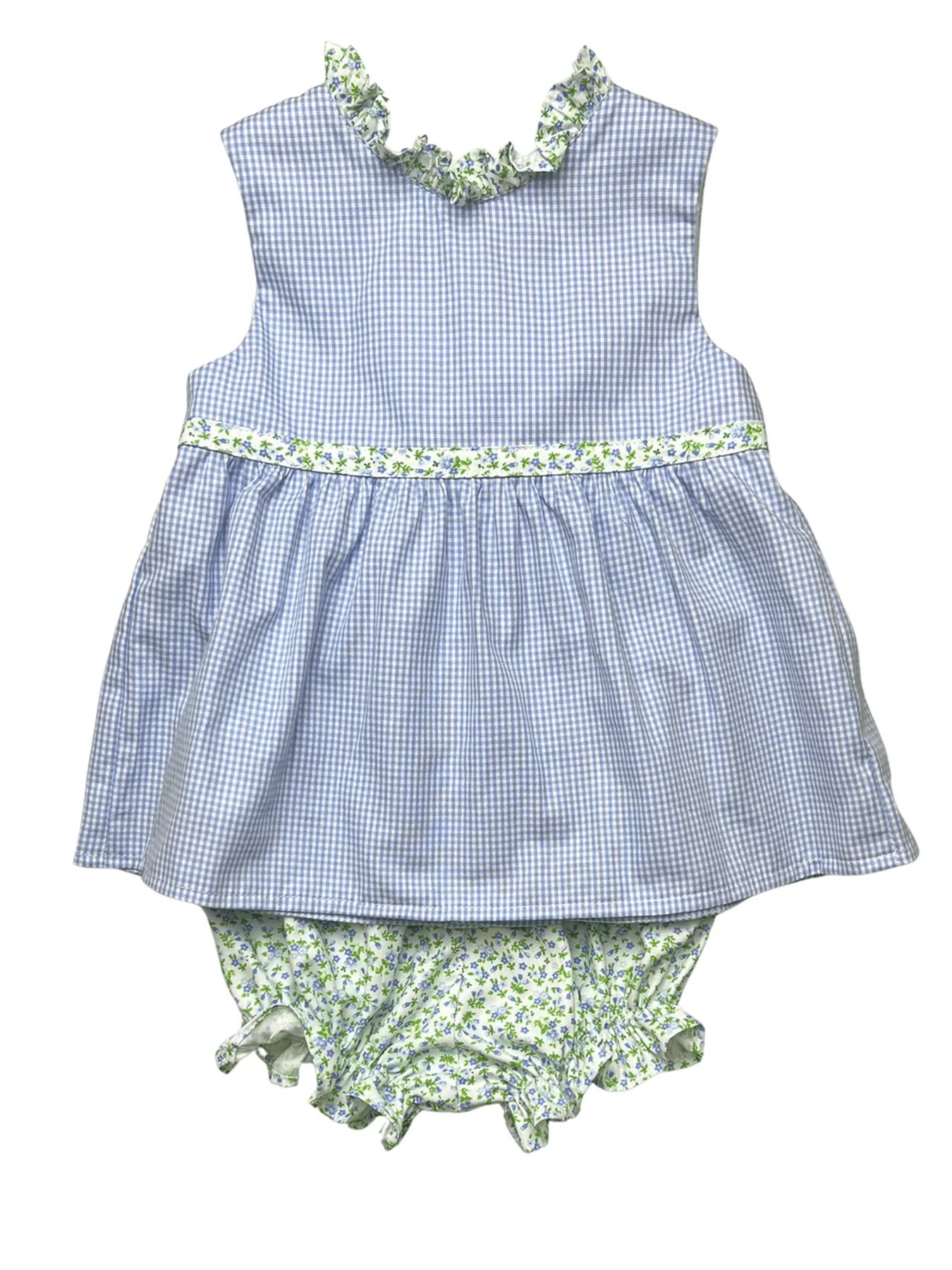 Floral Wrap Bloomer Set