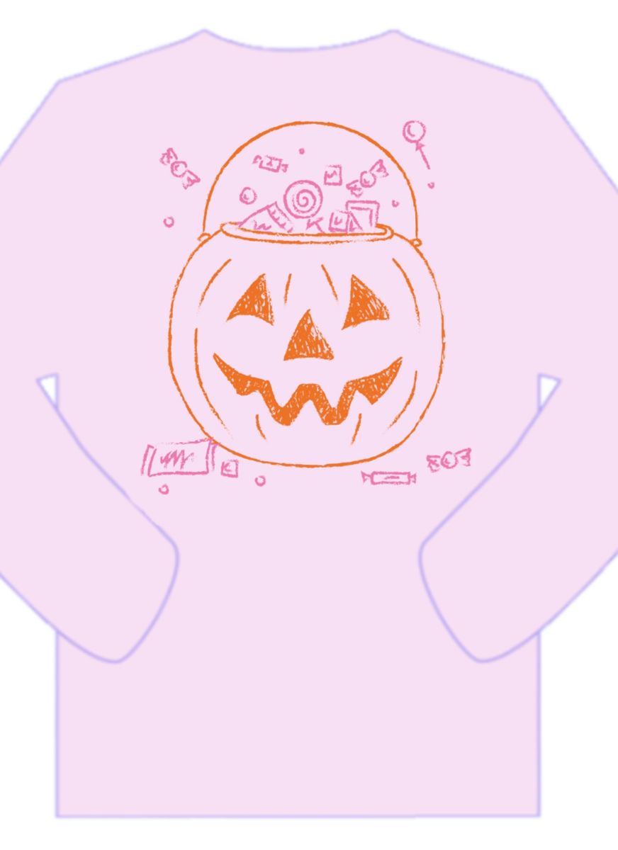 Pumpkin Candy Bucket T-shirt