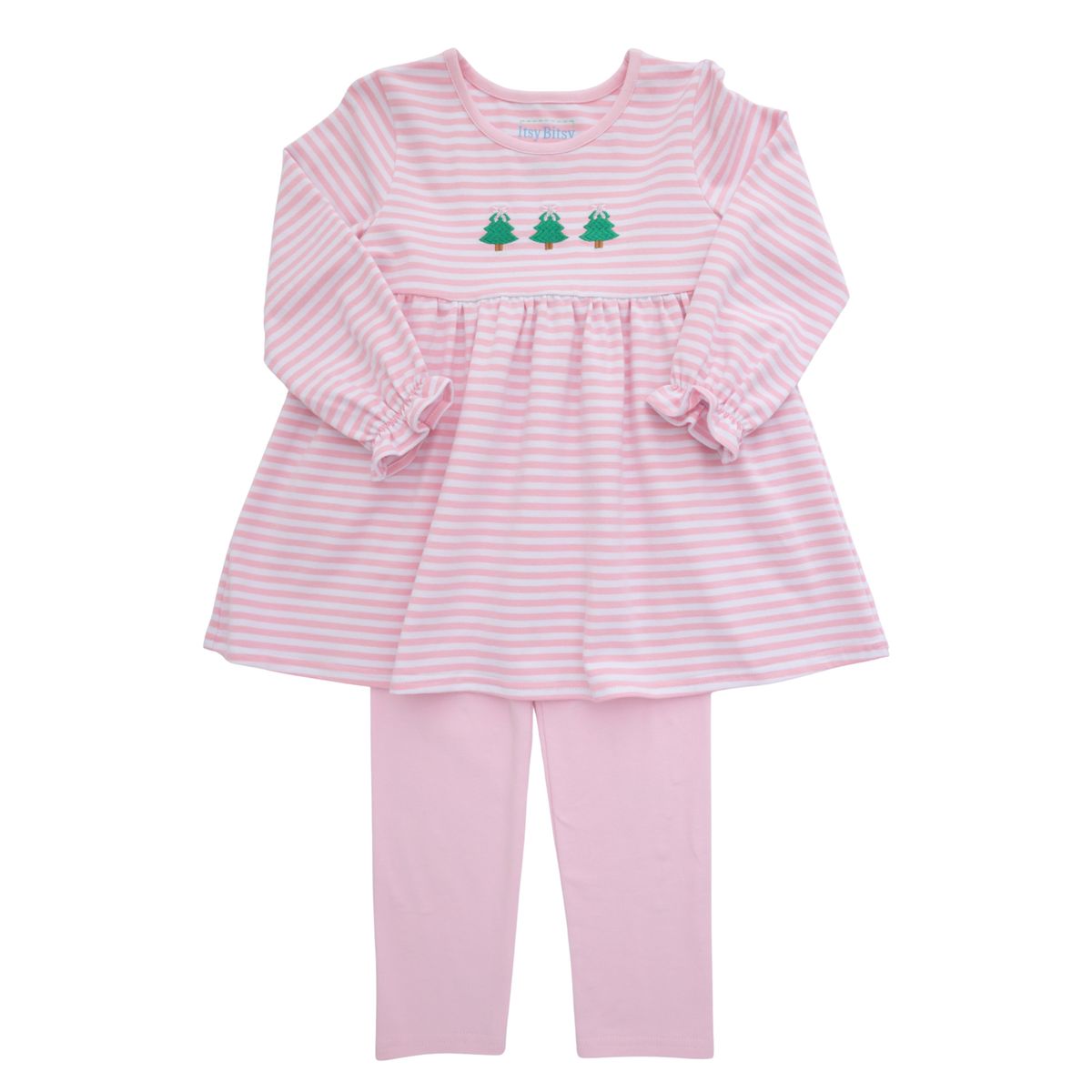 Christmas Tree Ruffle Pant Set