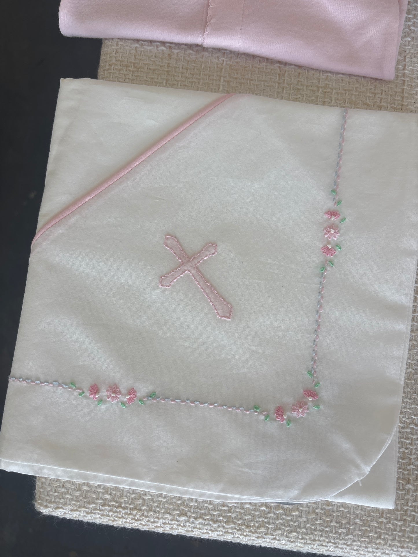 Cross Baby Blanket