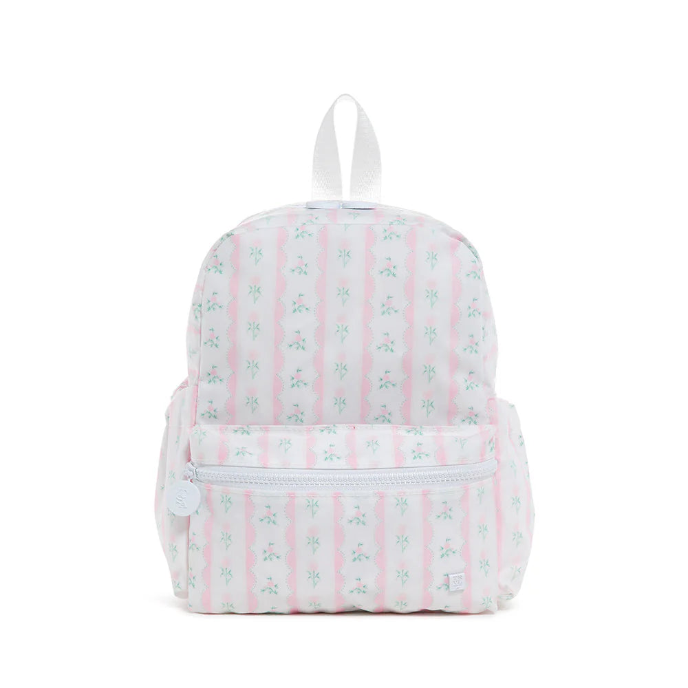 TRVL Backpacker- Ribbon Floral Pink