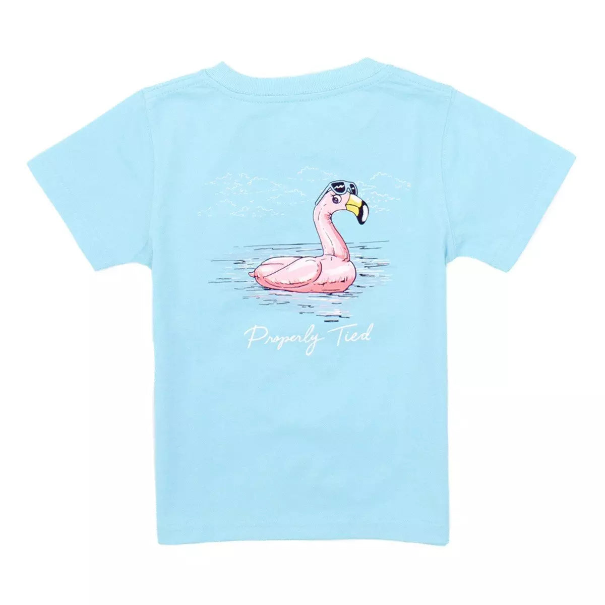 Girl's Flamingo Float Tee