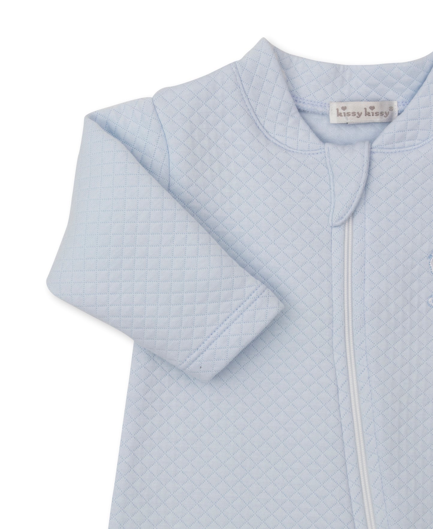 Riding Rockers Jacquard Zip Footie