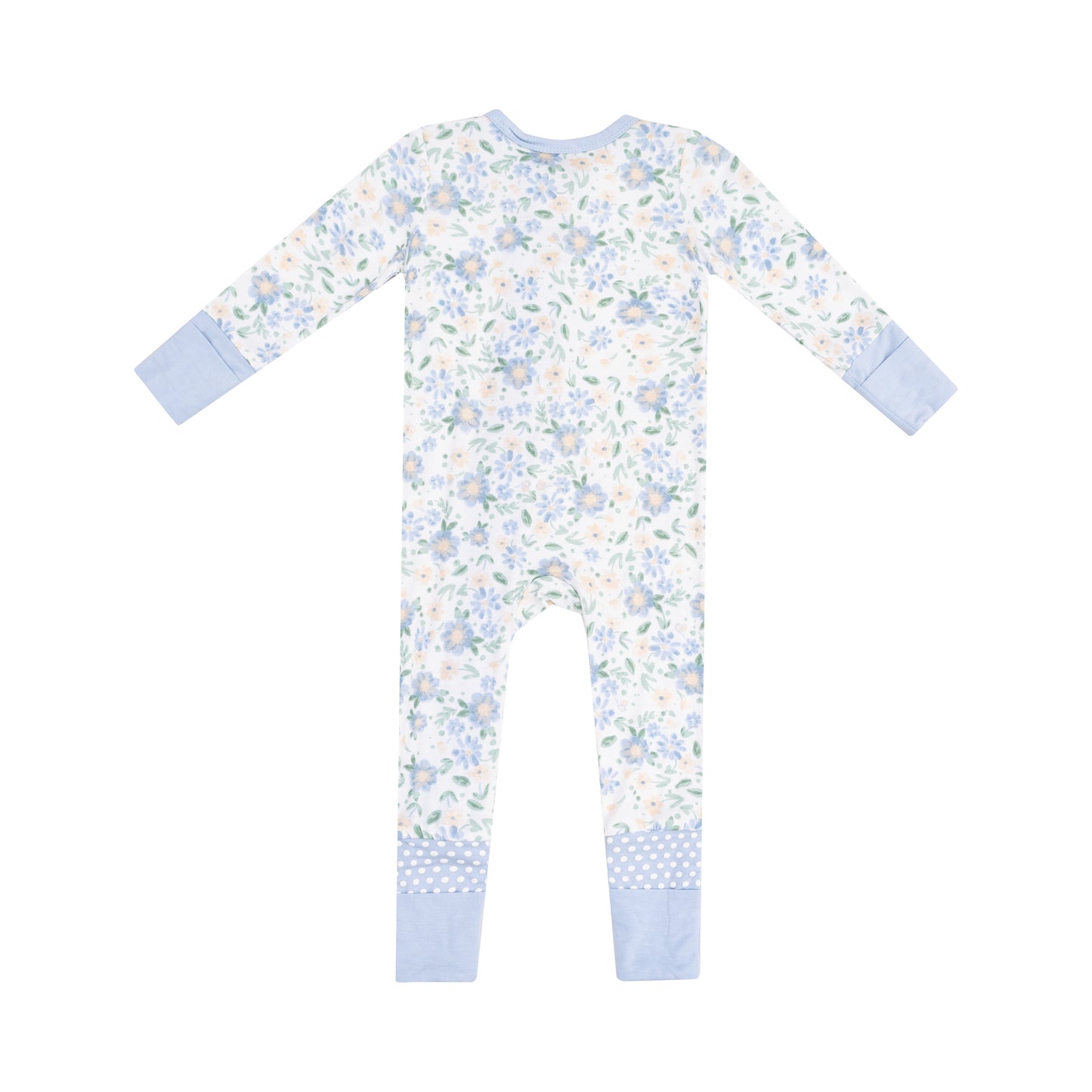 Baby Veronical Floral Zipper