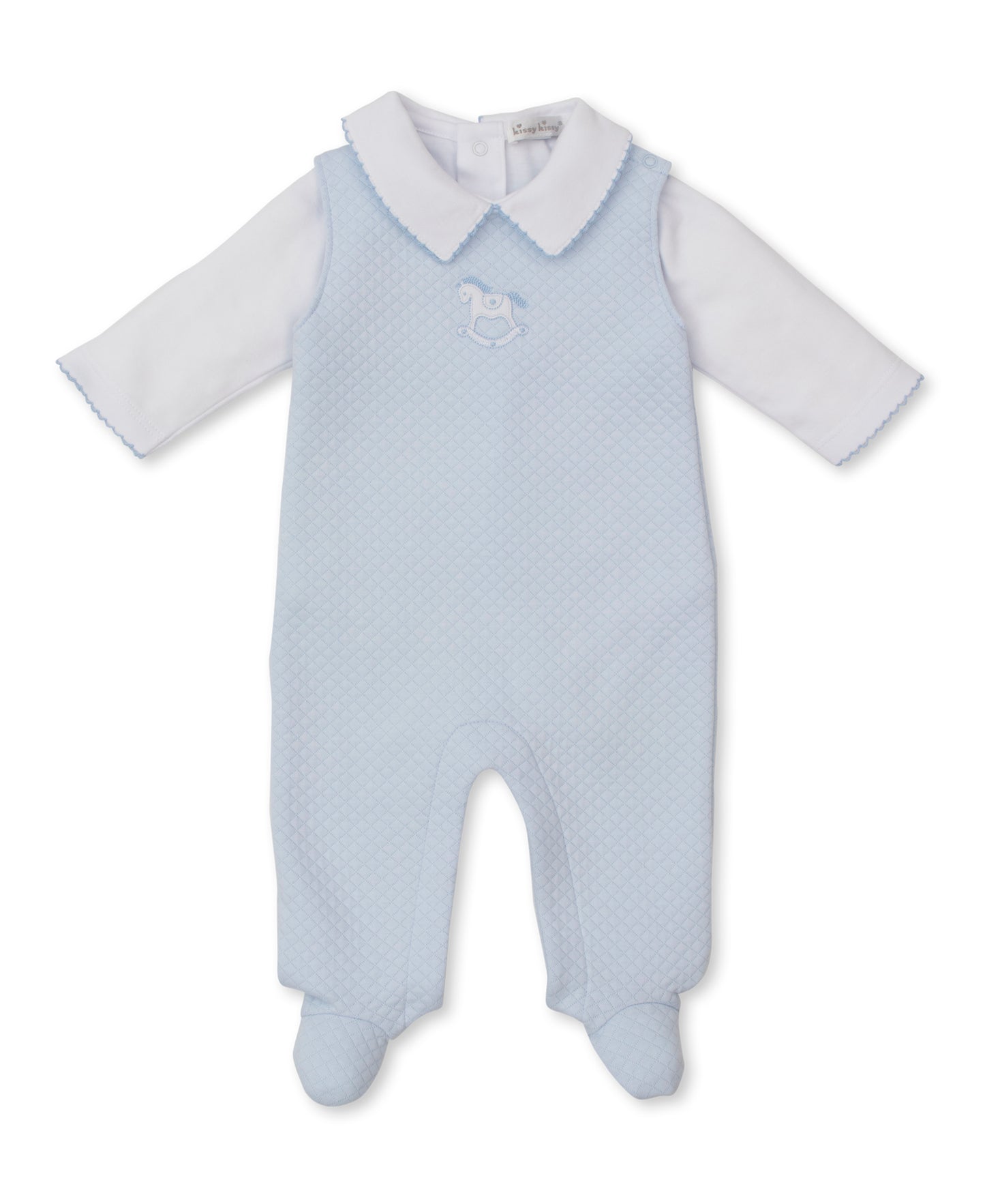 Riding Rockers Jacuard Overall Set