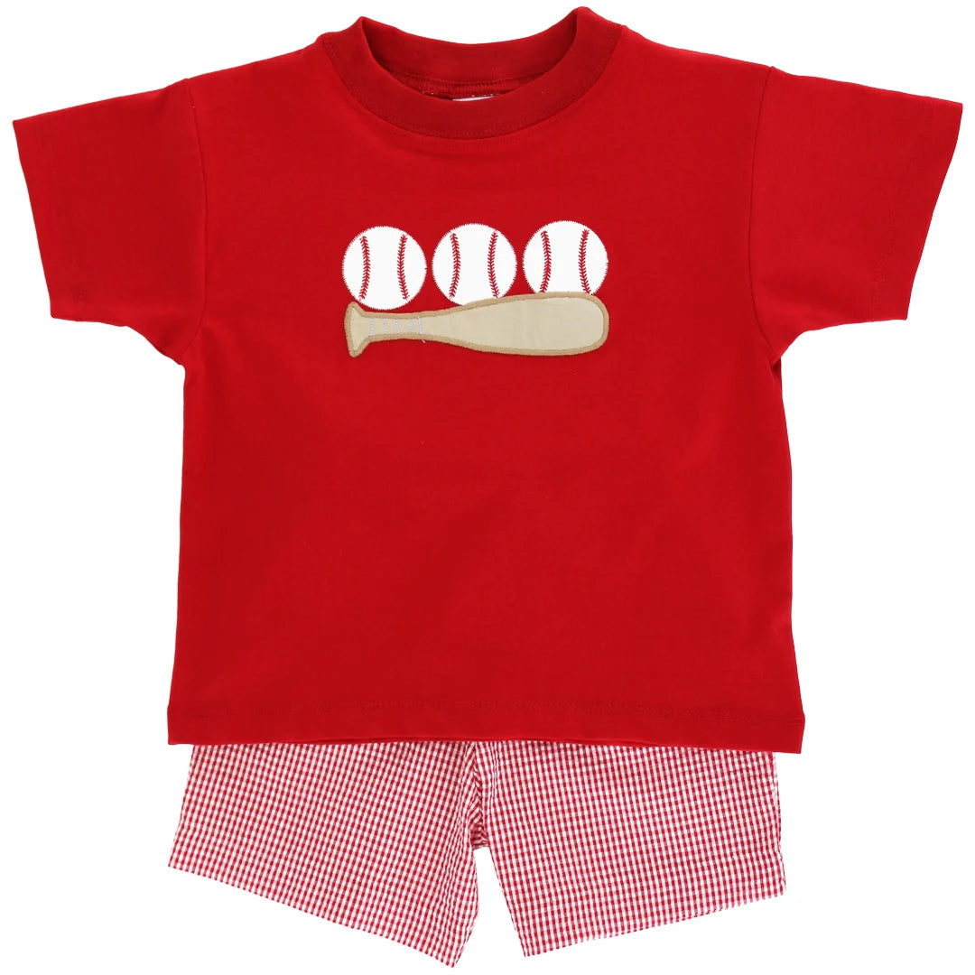 Batter Up Short Set
