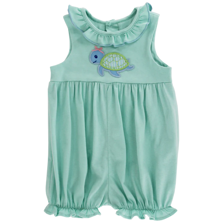 Turtle Tides Knit Romper