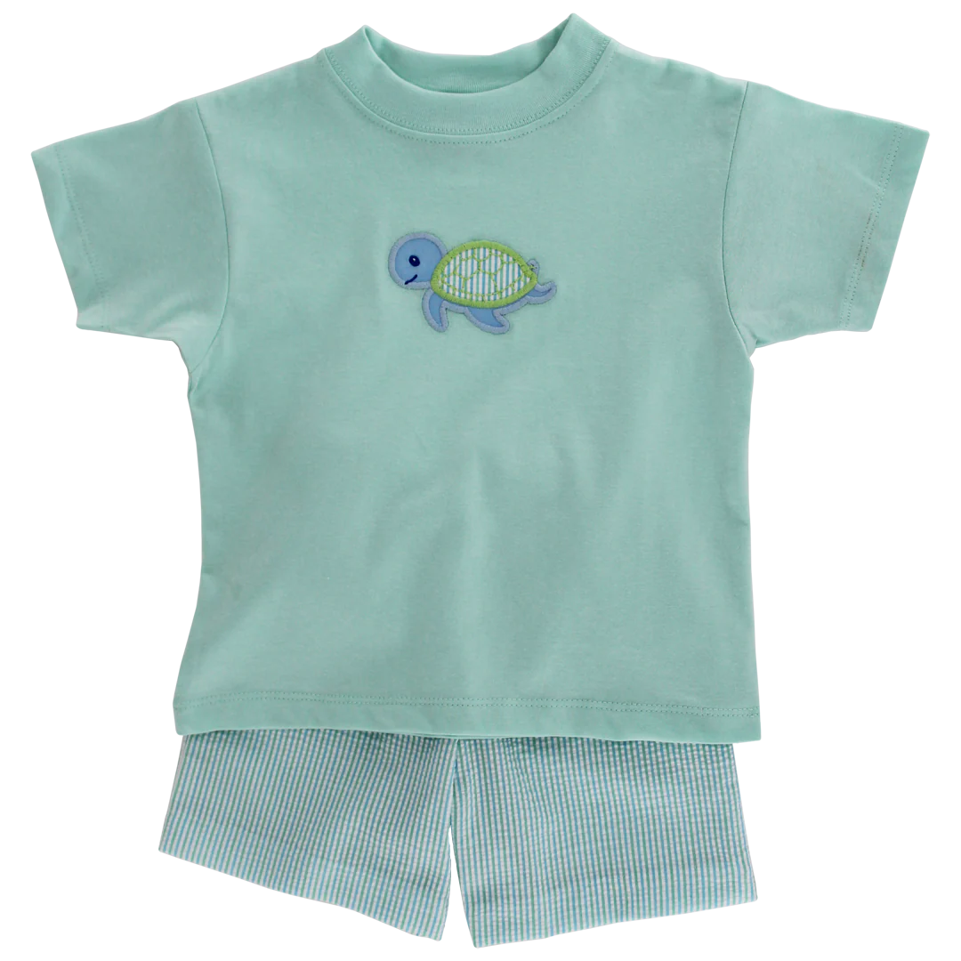 Turtle Tides Short Set