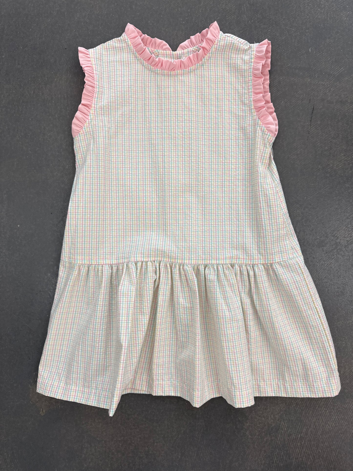 Pastel Plaid Dress