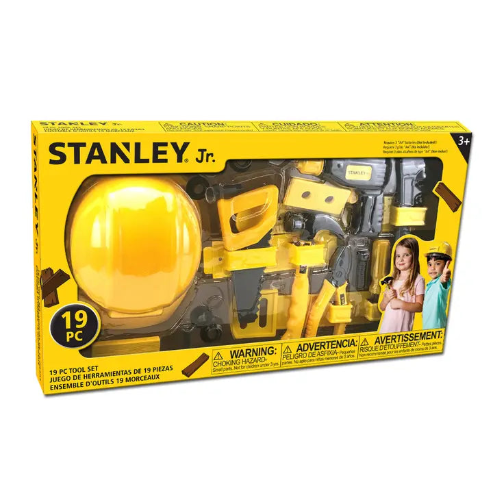 Stanley Jr. 19-Piece Pretend Play Tool Set