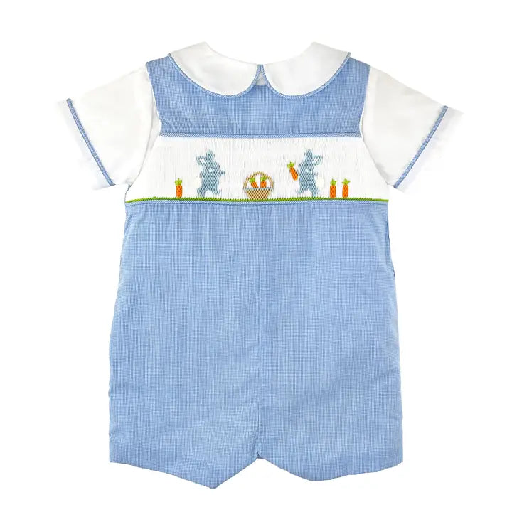 Smocked Bunny Romper