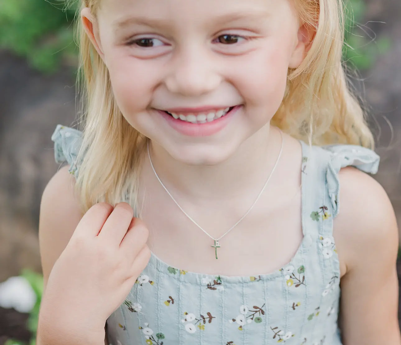Sterling Silver Cross Necklace