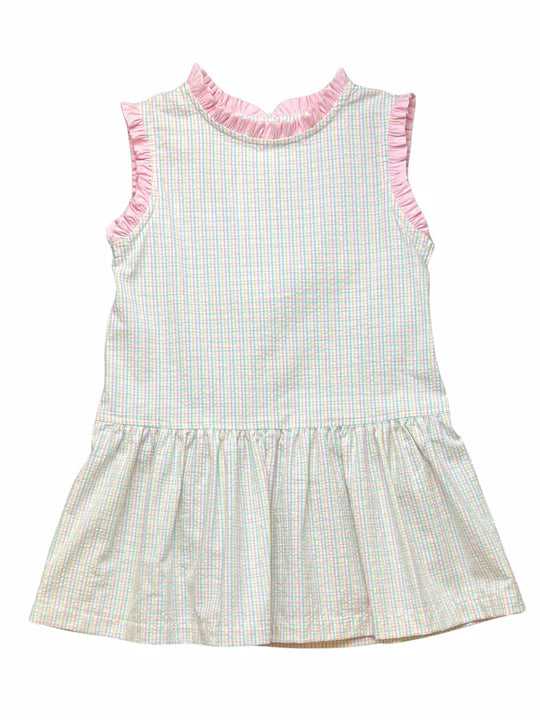 Pastel Plaid Dress