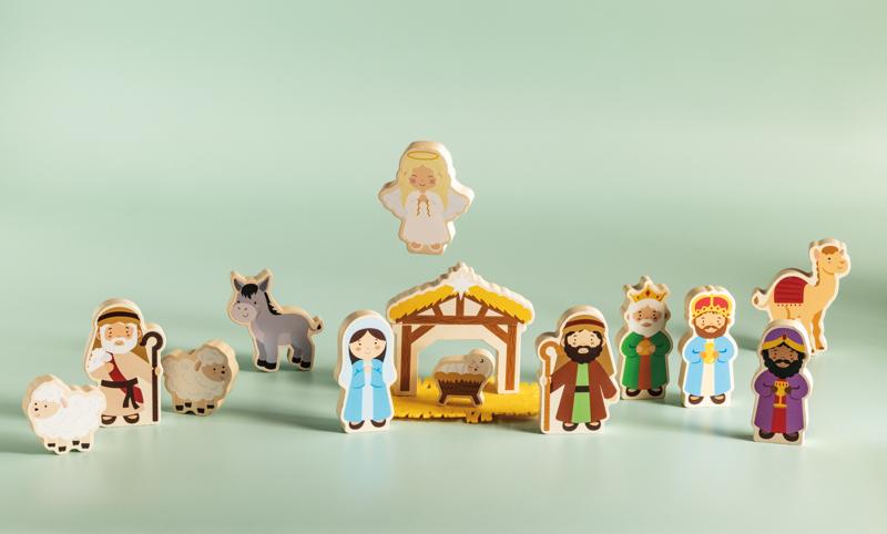 Nativity Wood Toy Set