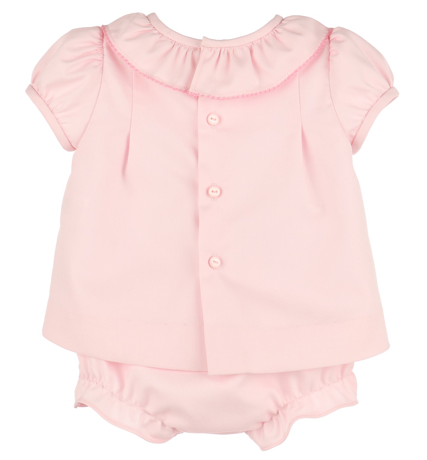 Pintucks Lace Bishop