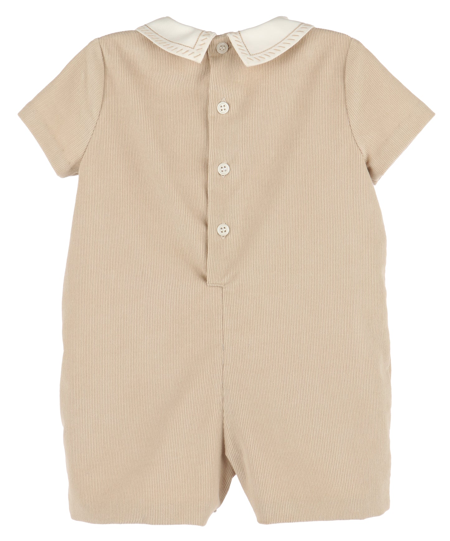 Cozy Cord Boy Romper