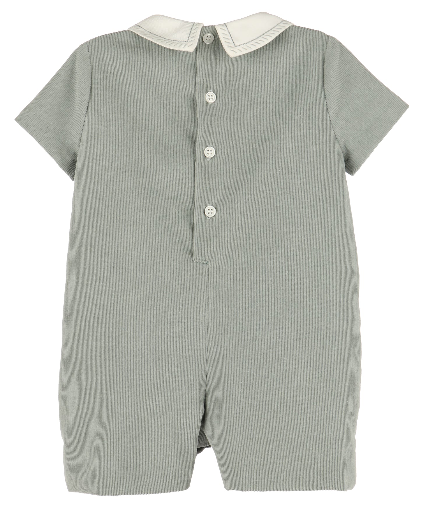 Cozy Cord Boy Romper