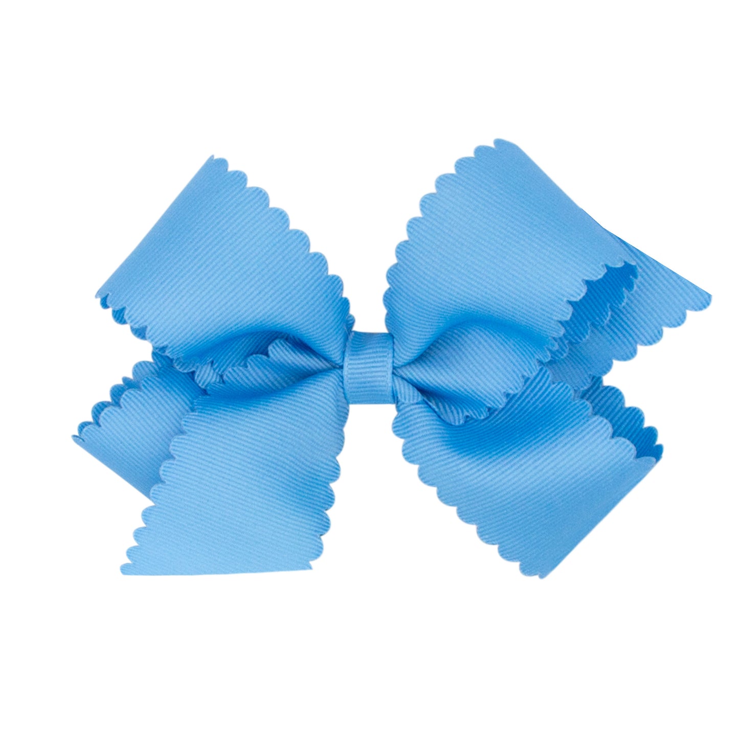 Scalloped Grosgrain Hair bow
