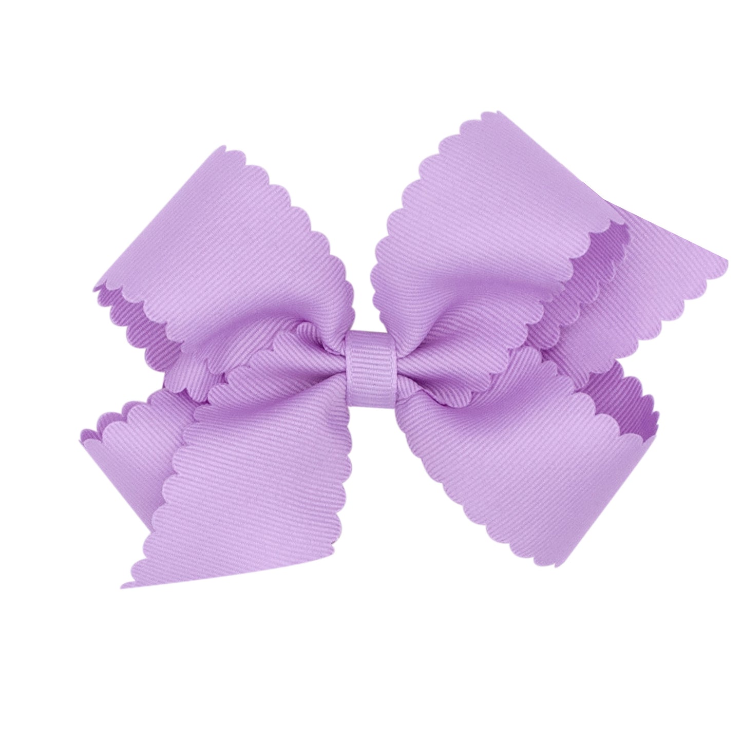 Scalloped Grosgrain Hair bow