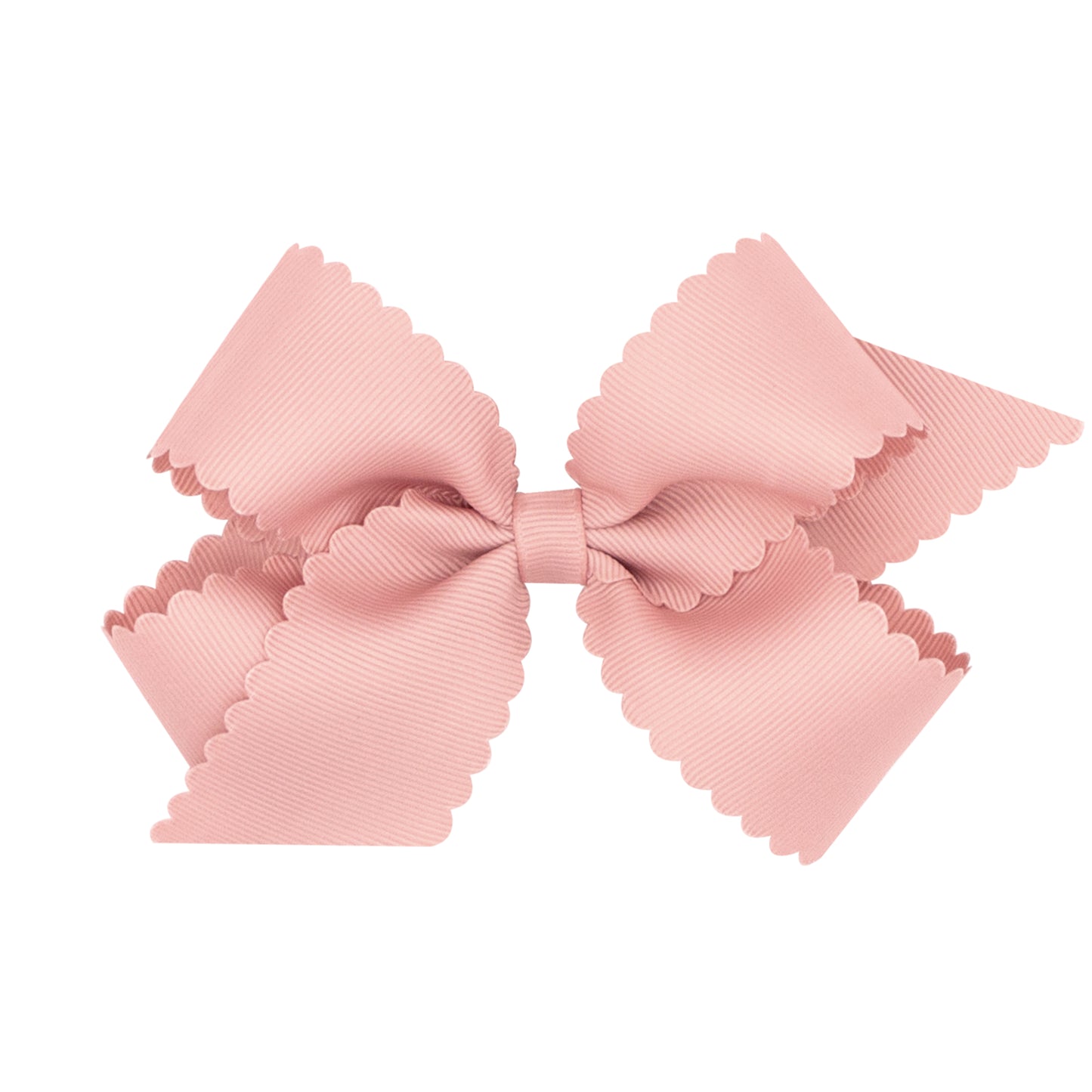 Scalloped Grosgrain Hair bow