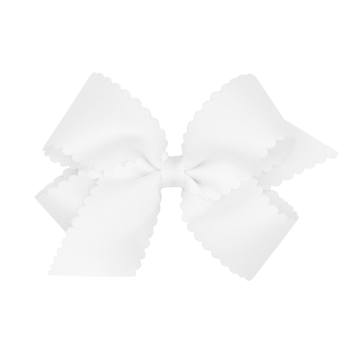 Scalloped Grosgrain Hair bow