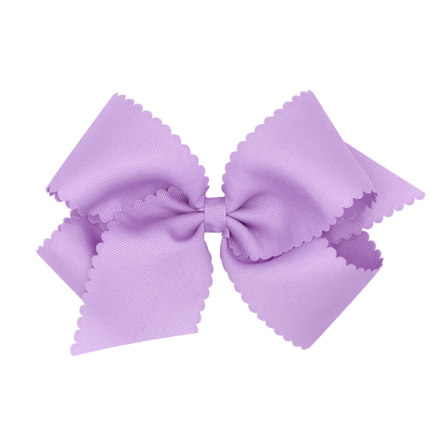 Scalloped Grosgrain Hair Bow