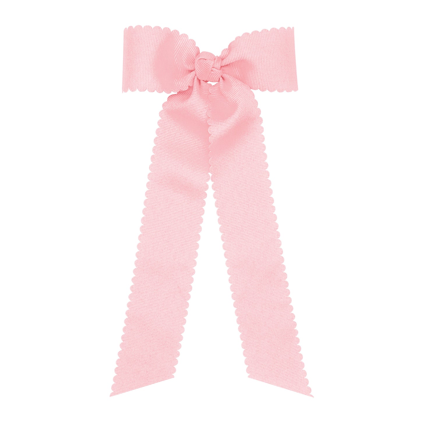 Scalloped Streamer Bow