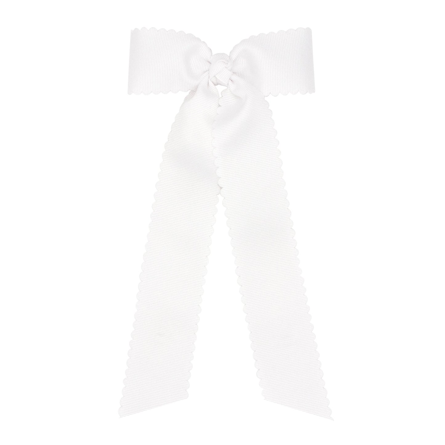 Scalloped Streamer Bow