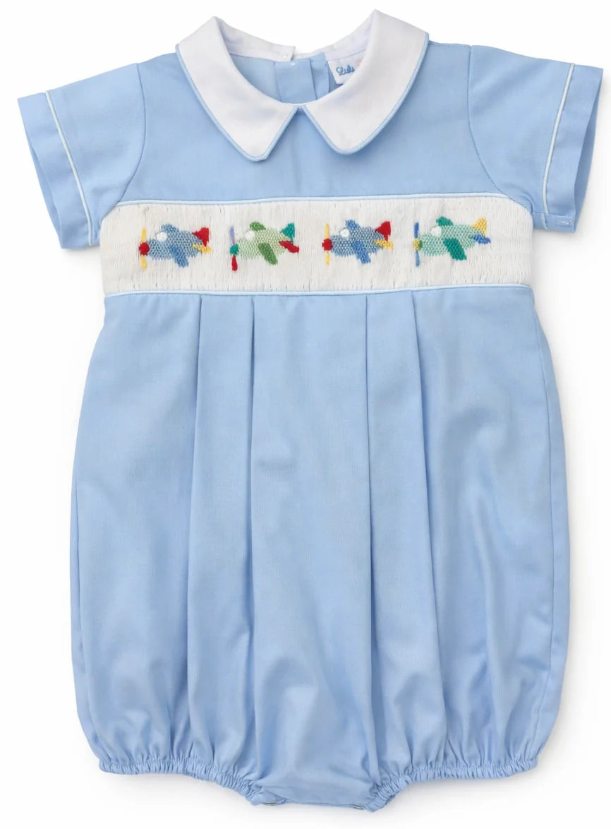 Airplane Smocked Bubble