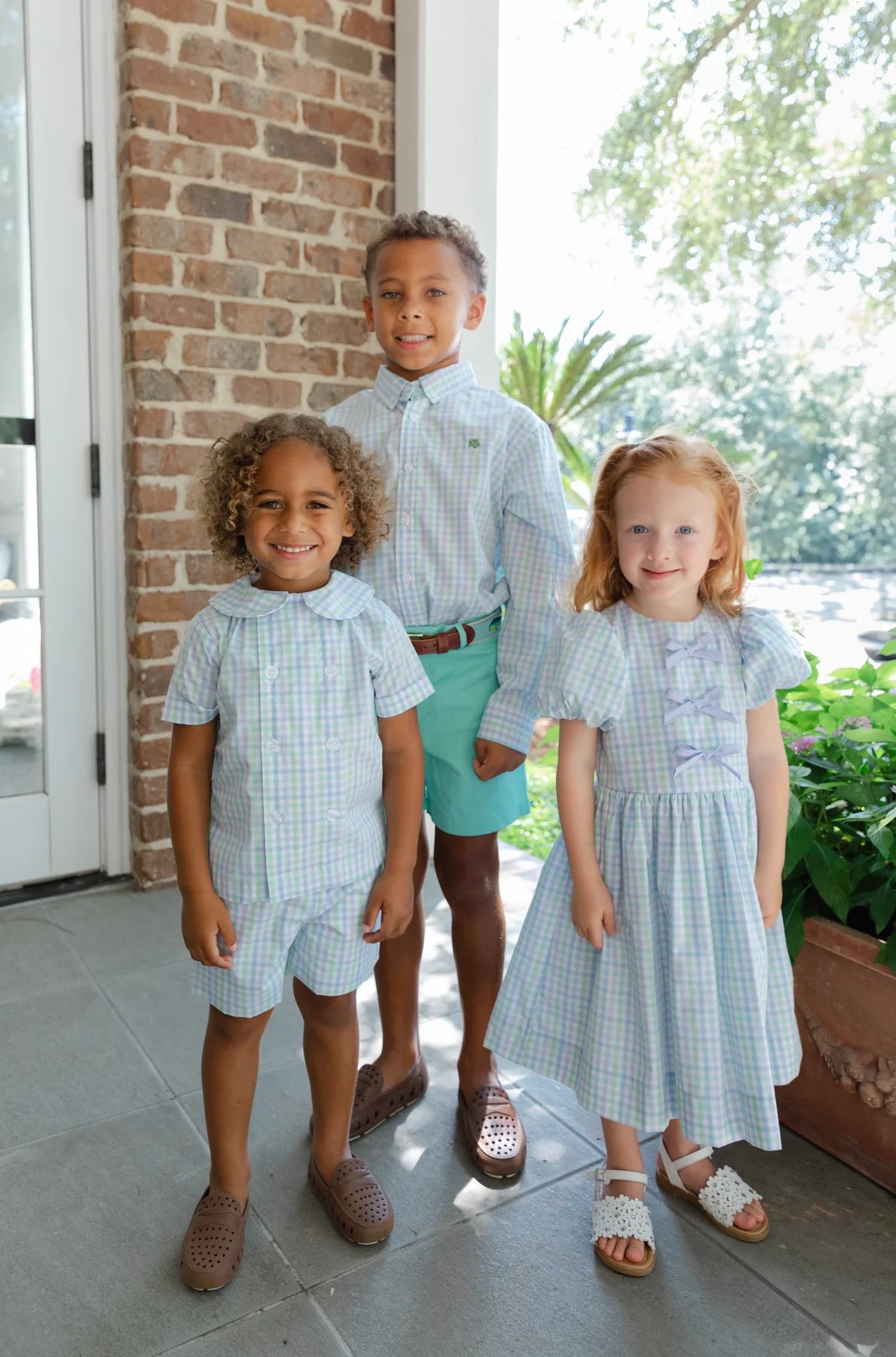 Essex Plaid Dressy Short Set