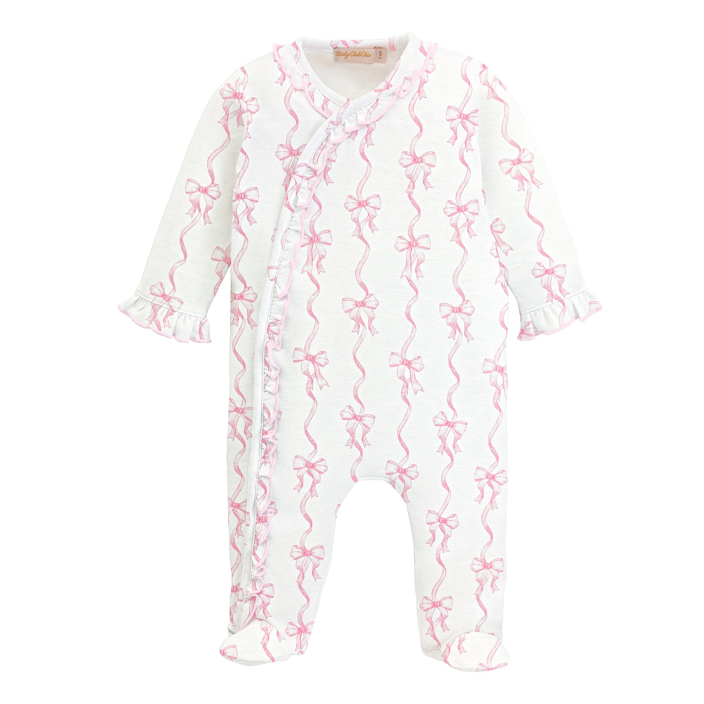 Croquette Bows Footie
