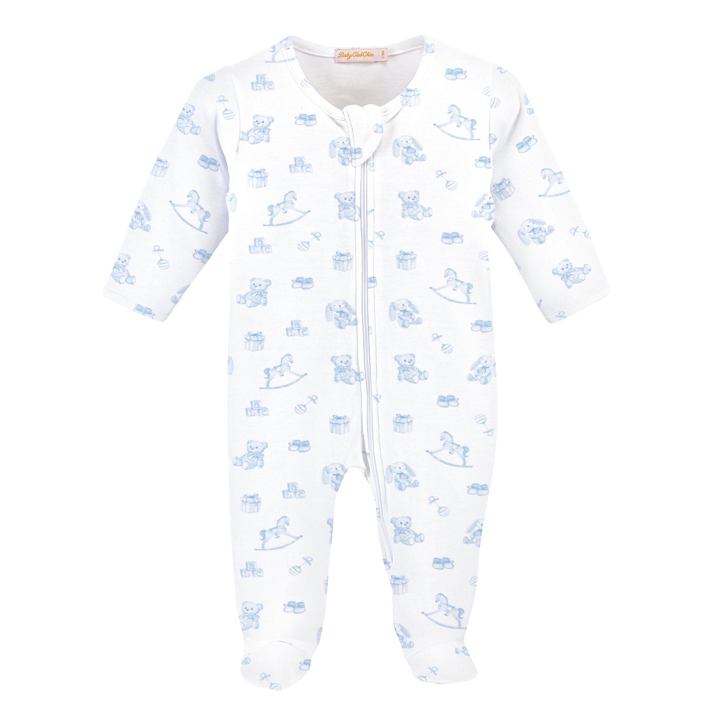 Tiny Baby Toys Zipped Footie