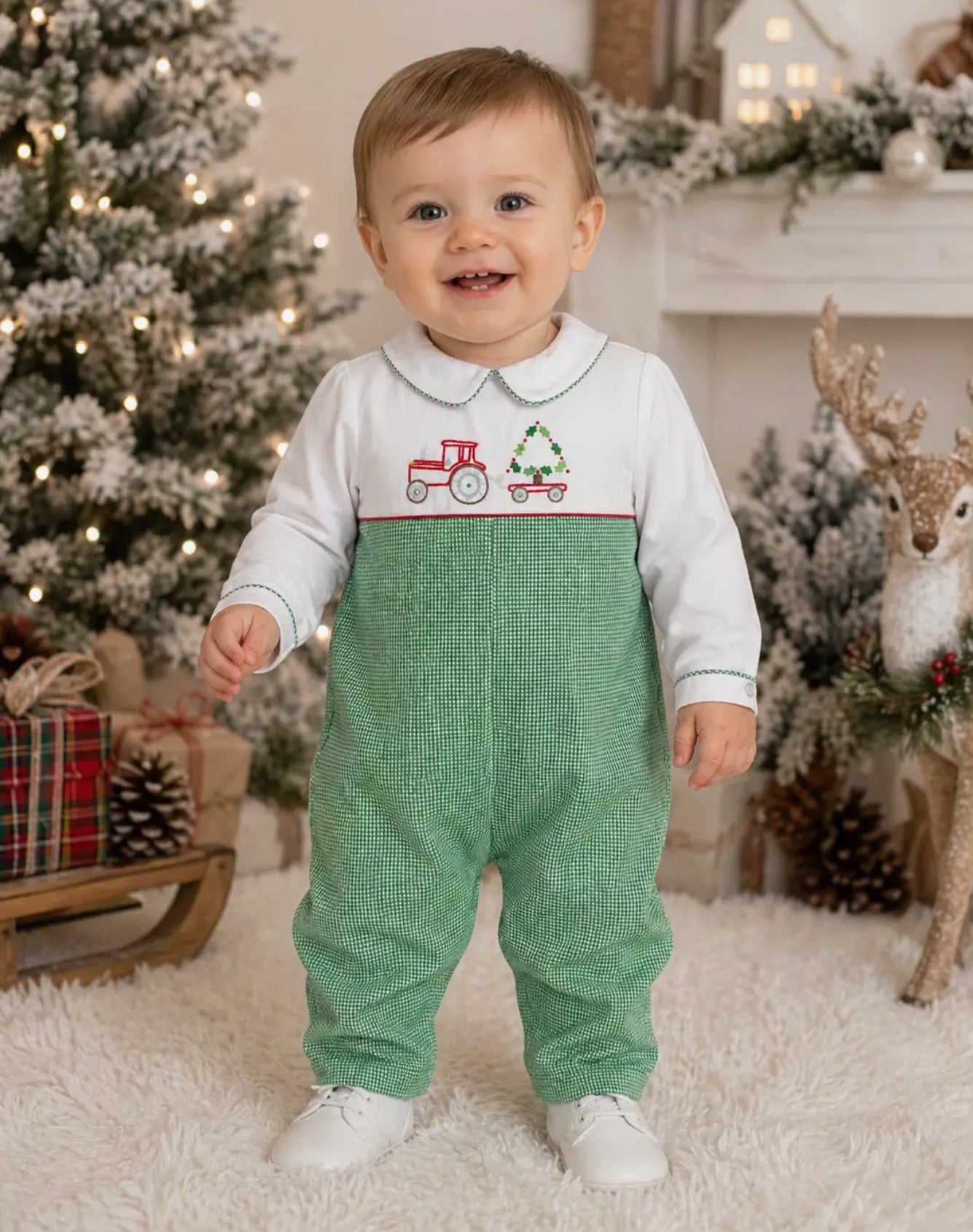 Christmas Tractor Longall