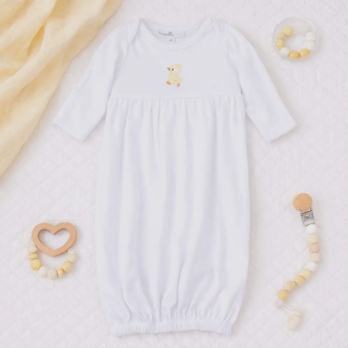 Downy Ducklings Gathered Gown