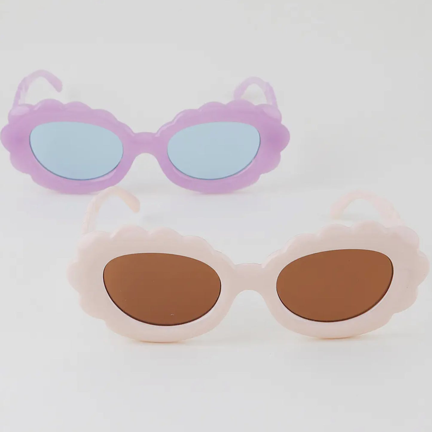 Kids Scalloped Sunglasses