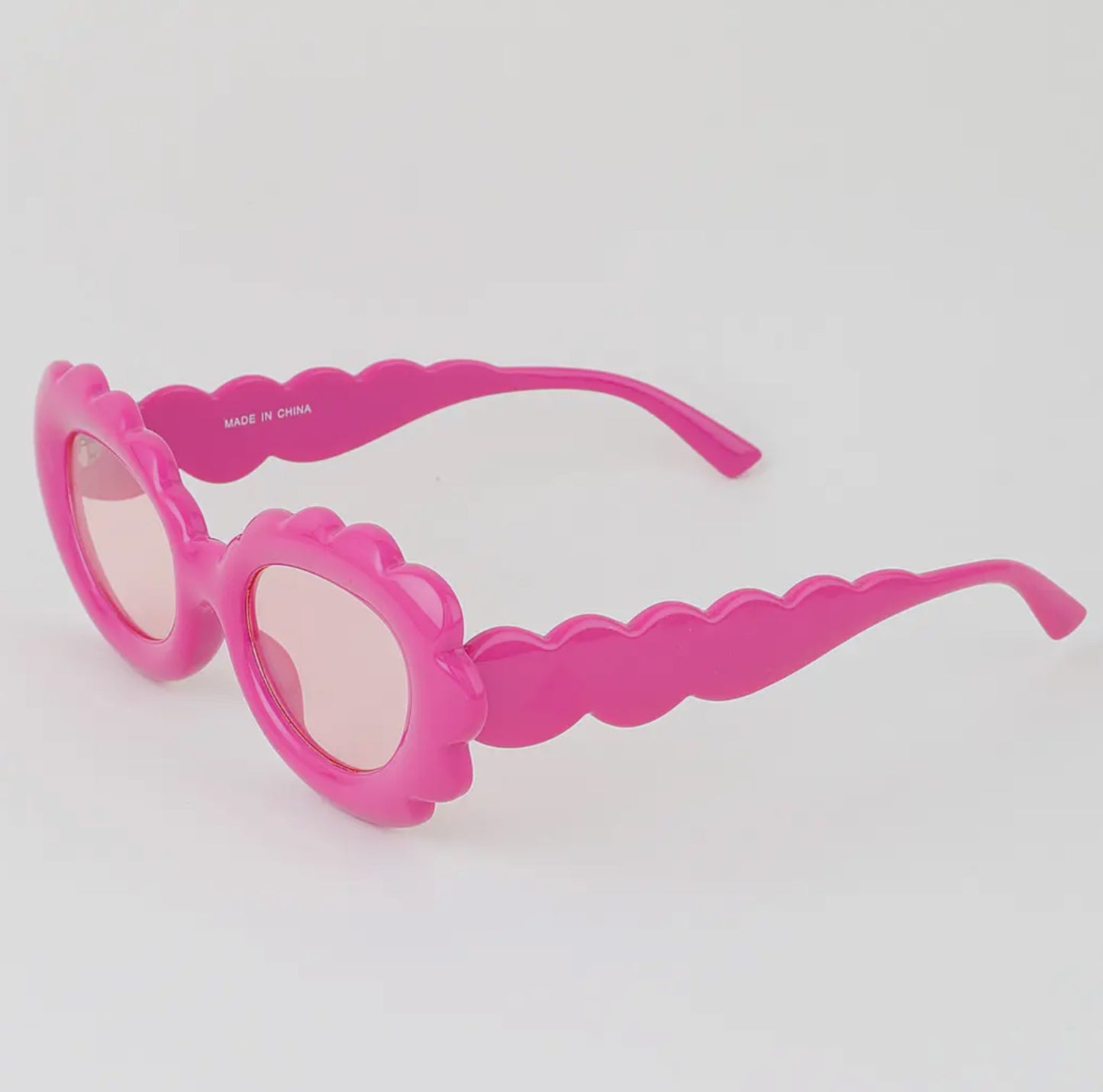 Kids Scalloped Sunglasses