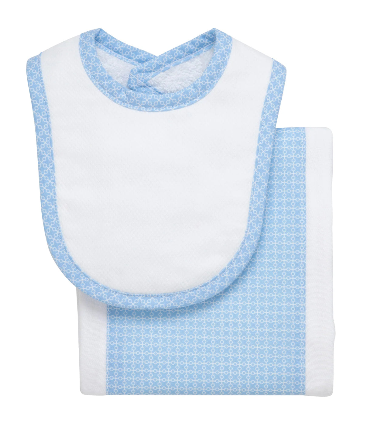 Airplane Bib & Burp Set