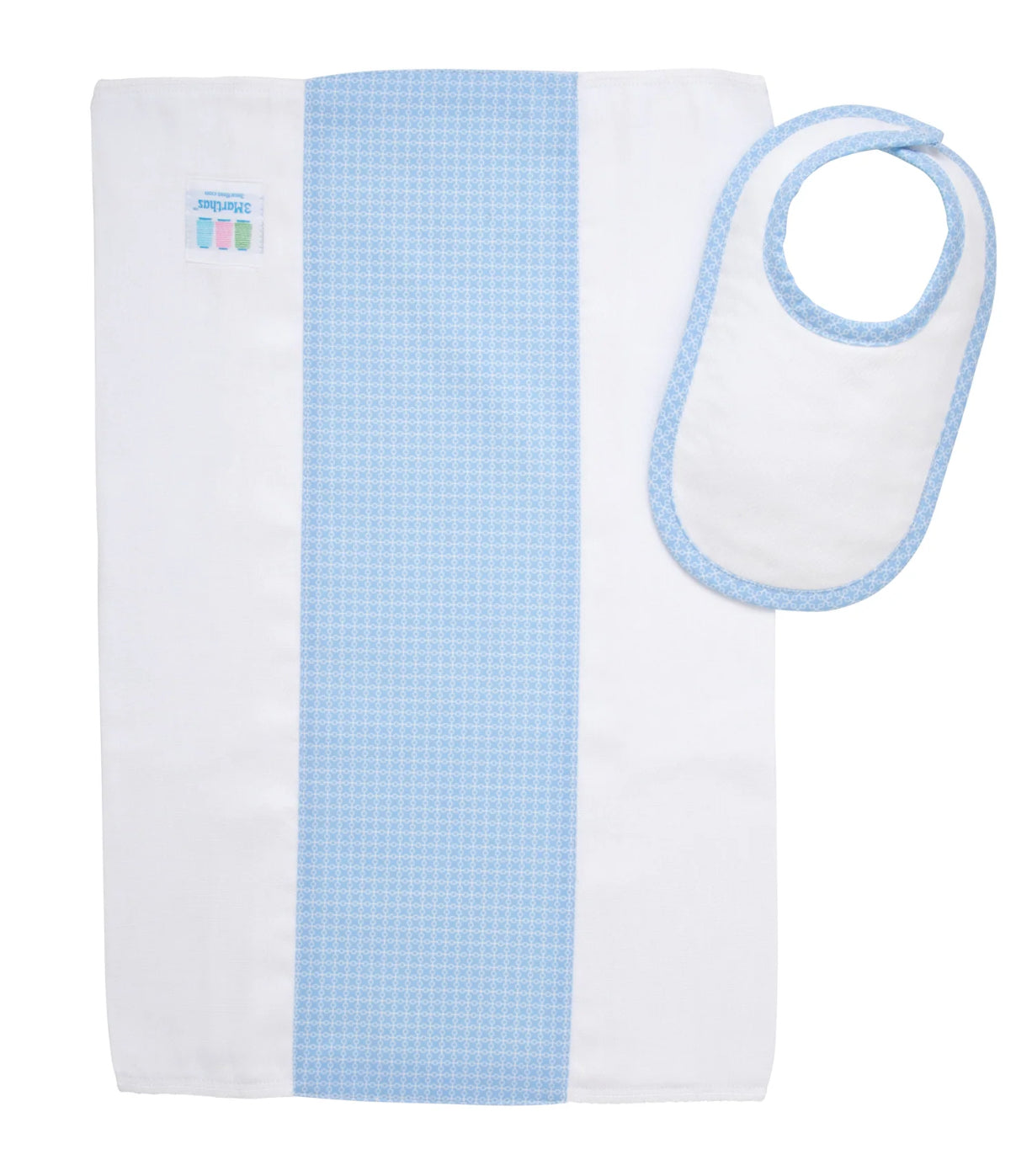 Airplane Bib & Burp Set