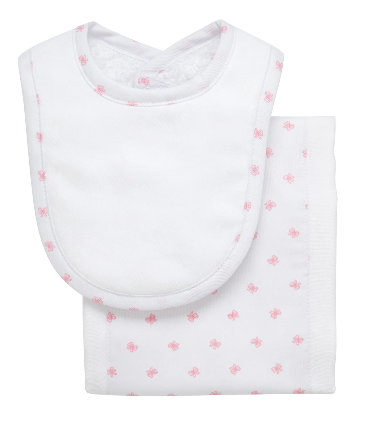 Bow Bib &. Burp Set