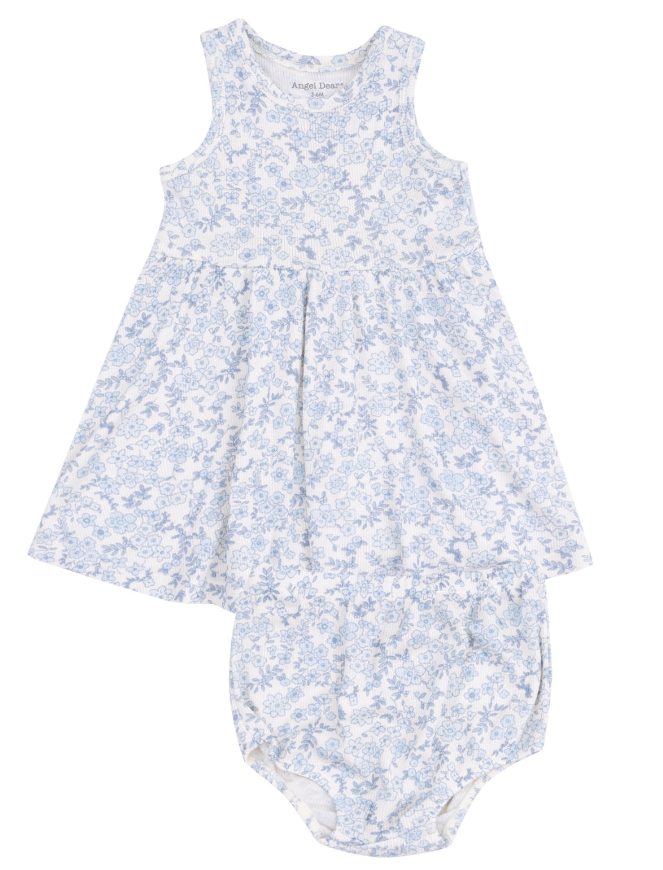 Blue Calico Floral Set