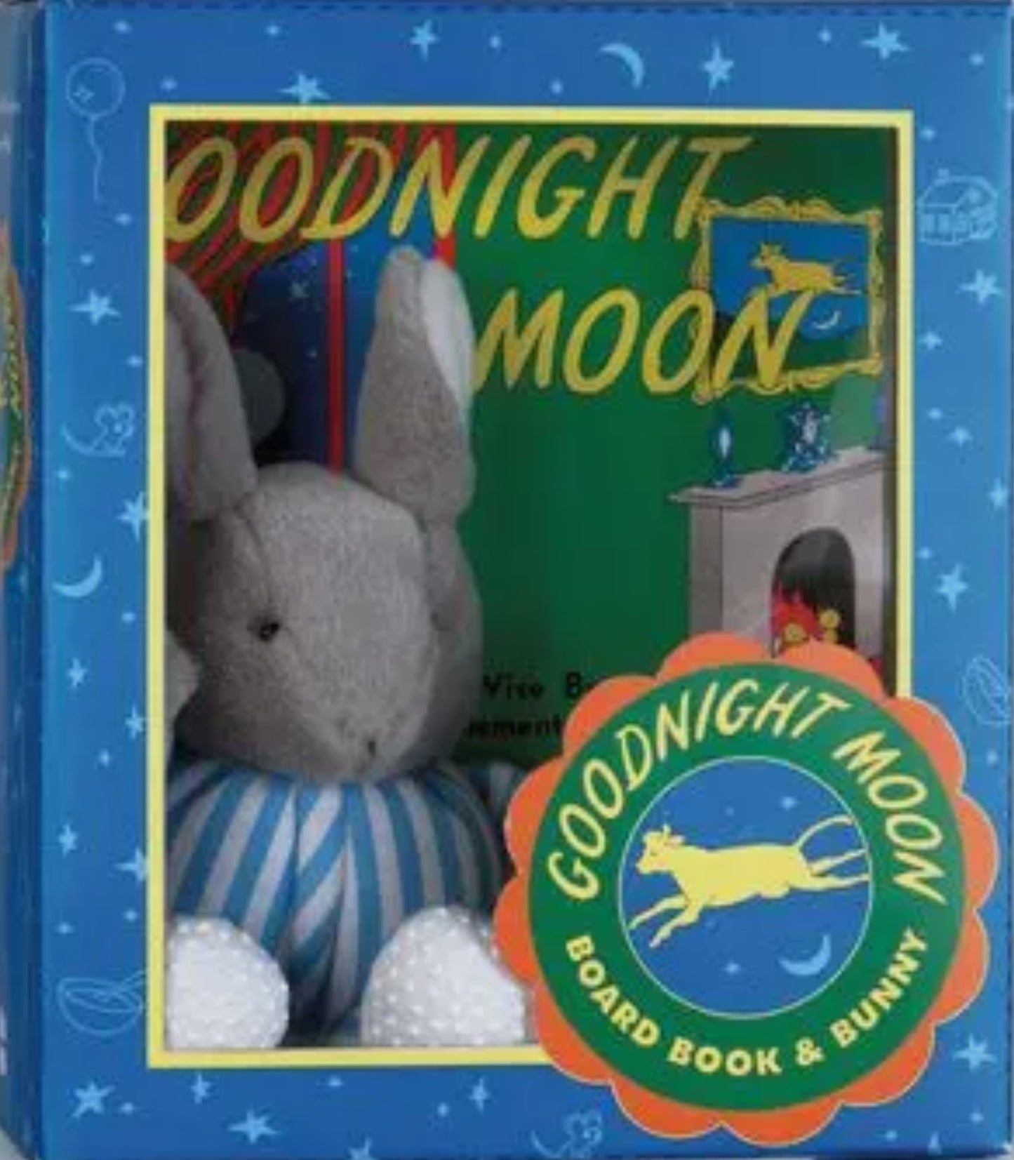 Goodnight Moon Board Book & Bunny