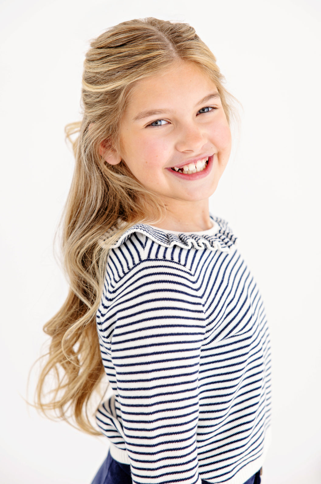 Reece Ruffle Sweater