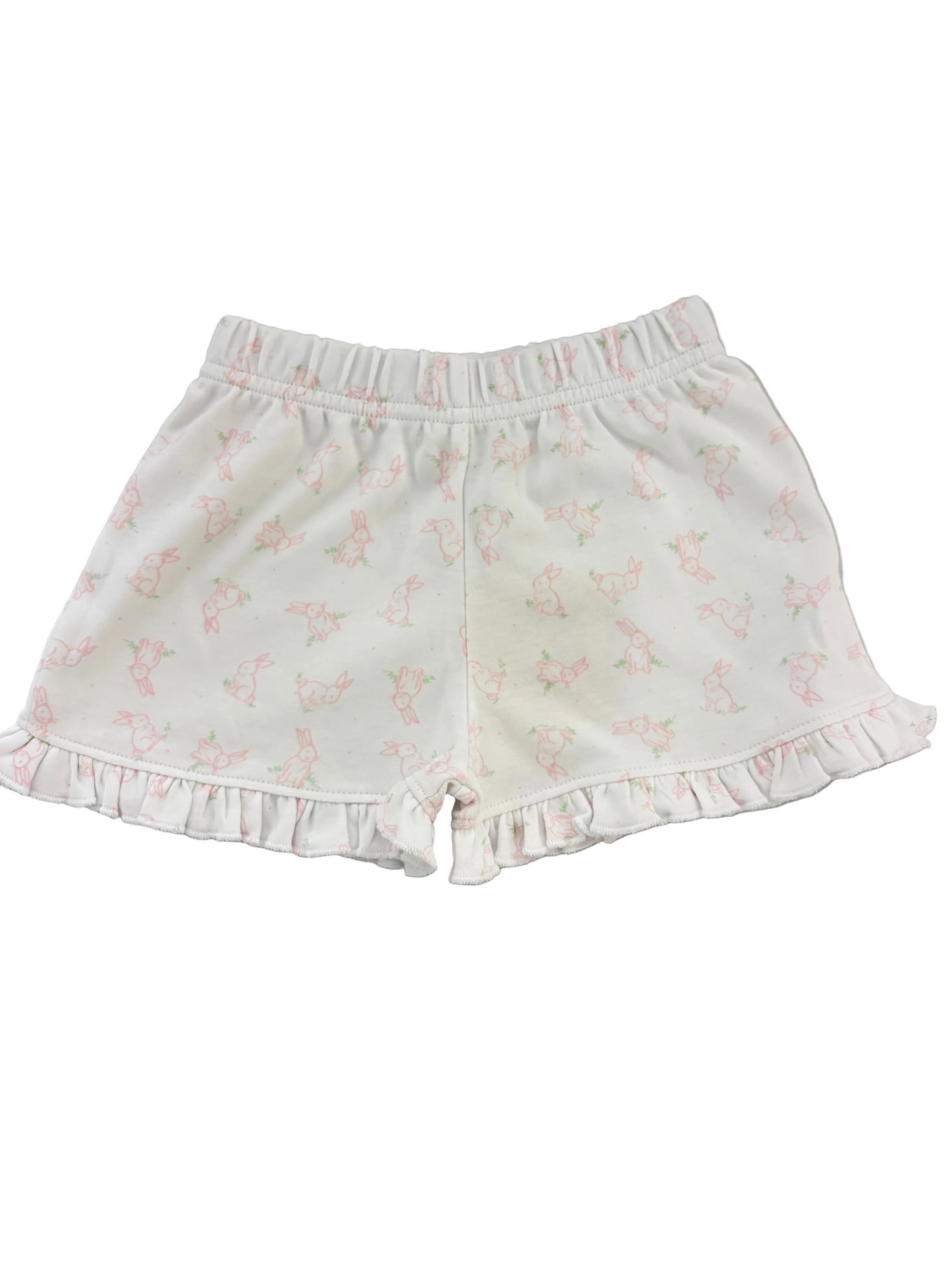 Bunny Print Ruffle Short
