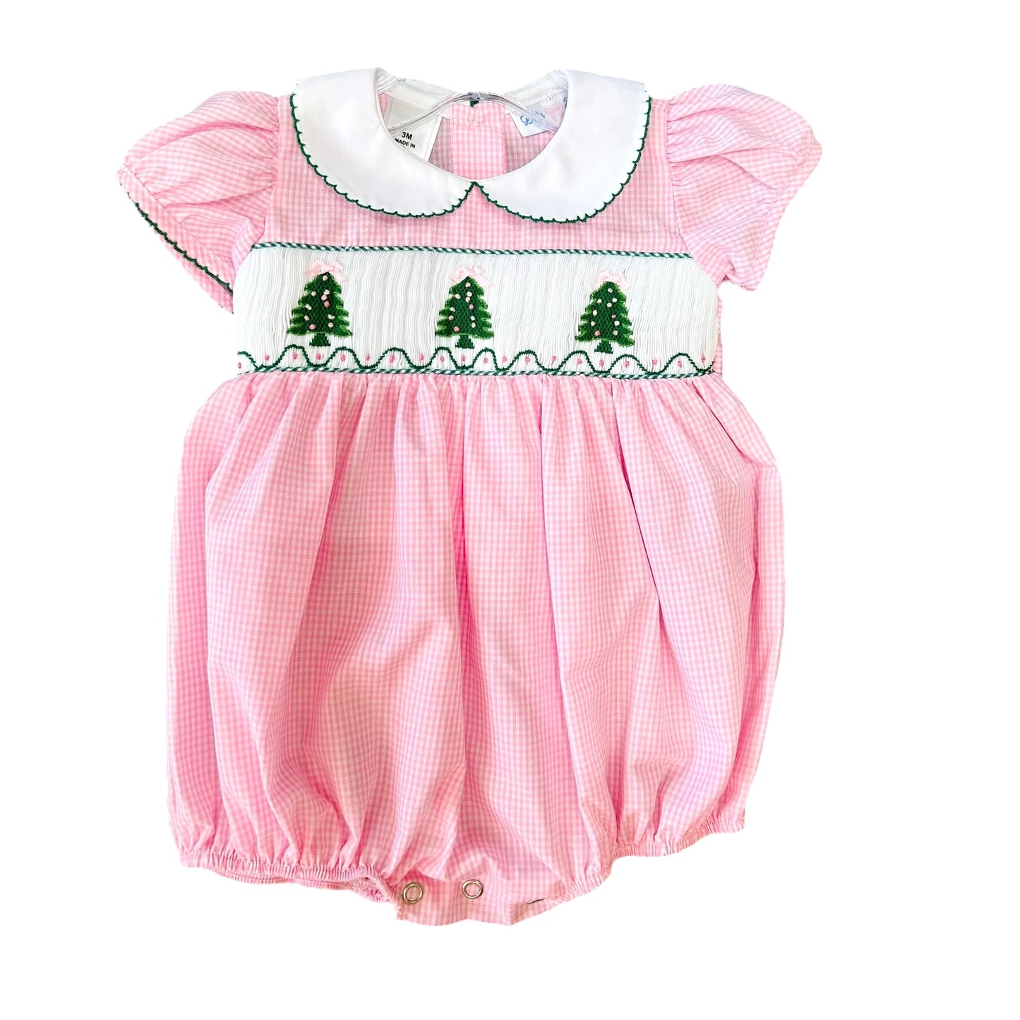 Rosie Smocked Christmas Bubble