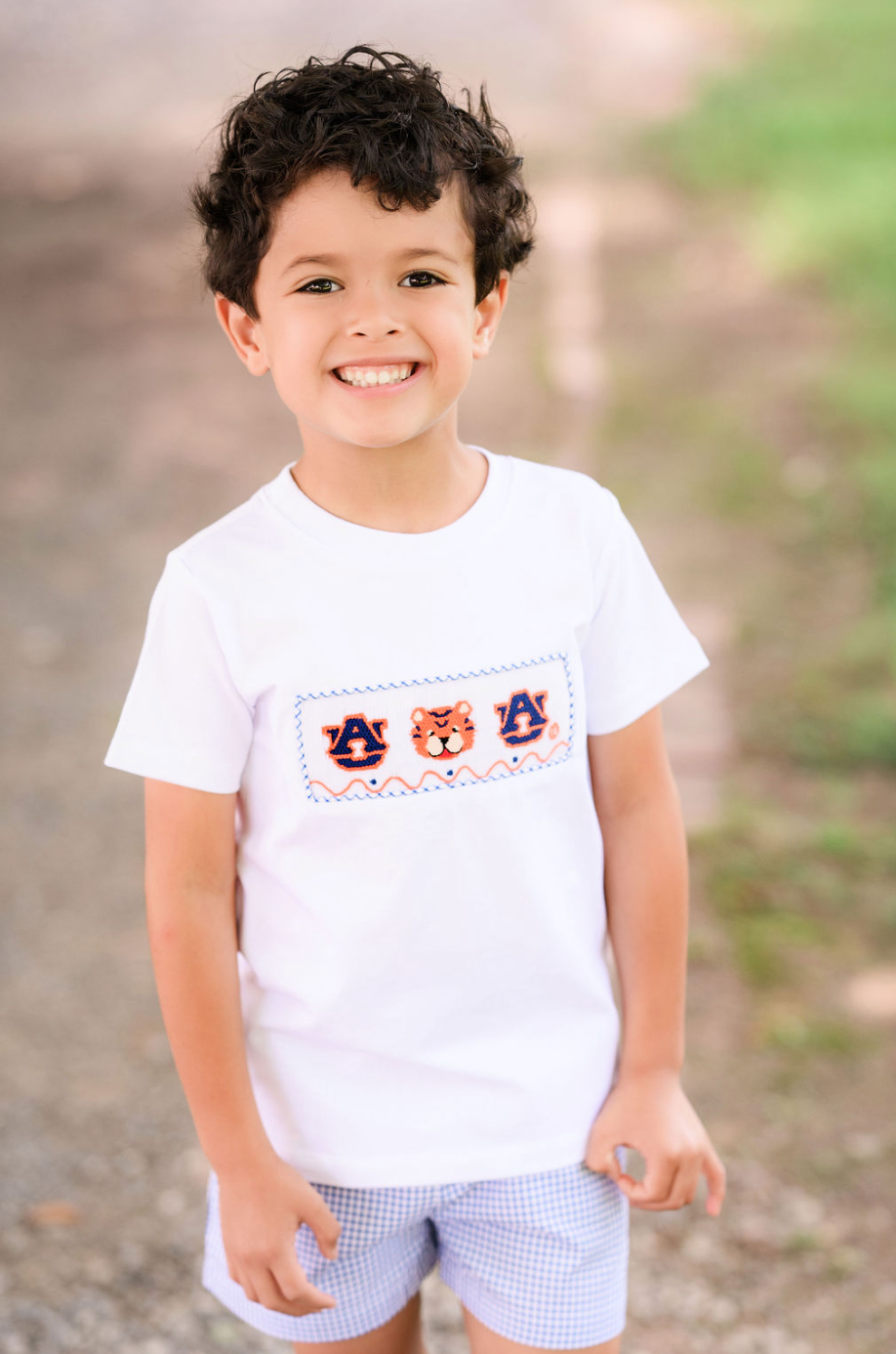 Smocked Boys Short Set