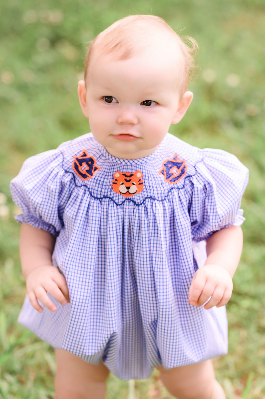 Smocked Bishop Girl Bubble