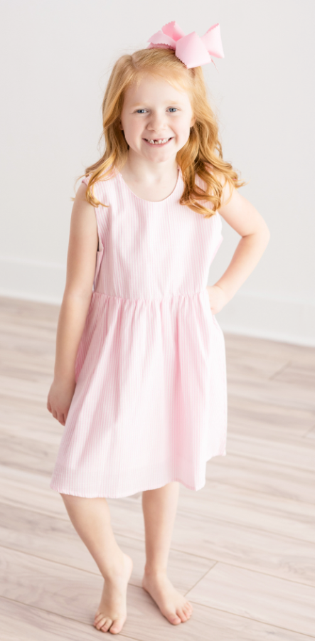 Sunny Seersucker Dress