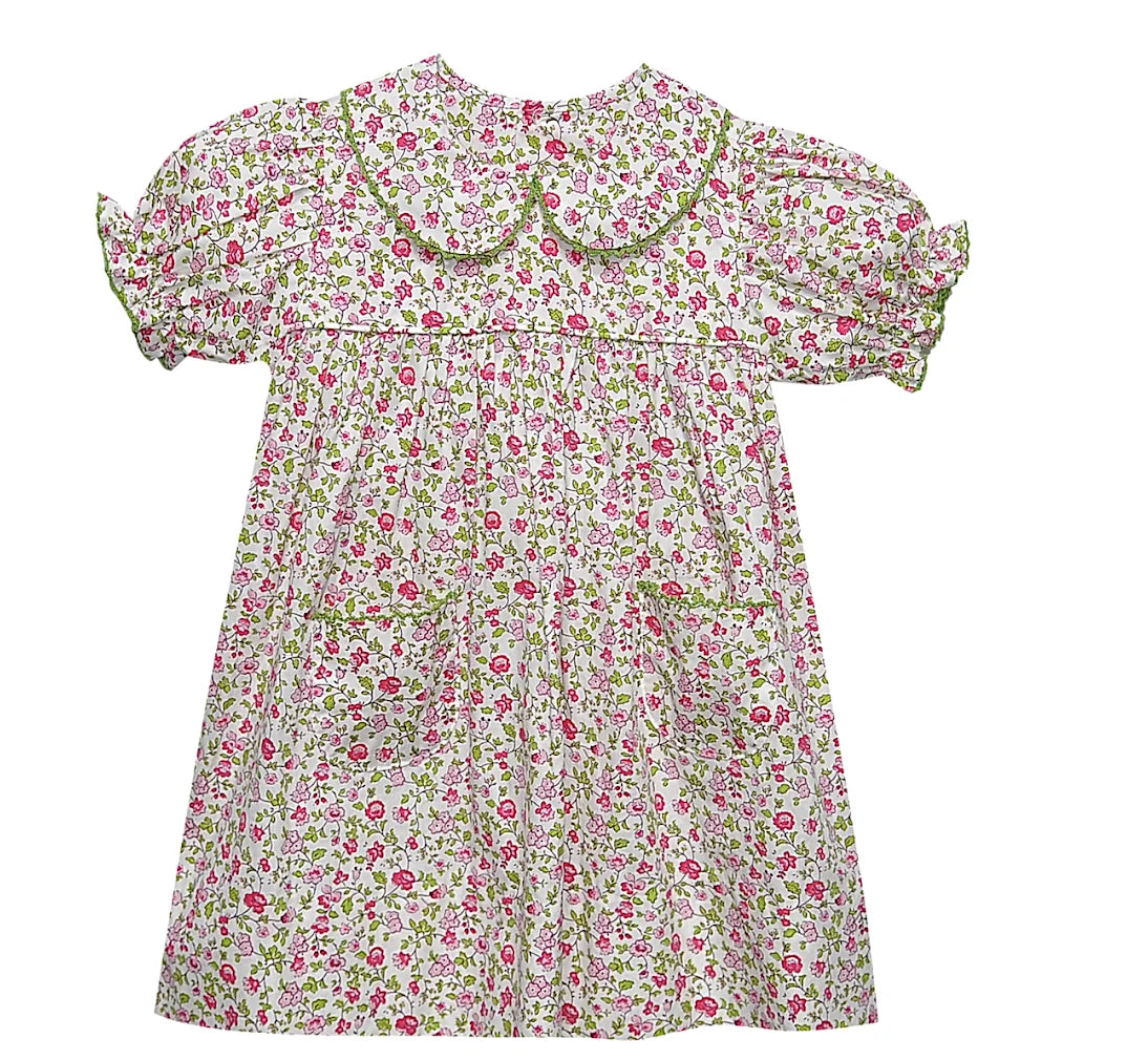 Fuchsia Flower Reagan Dress