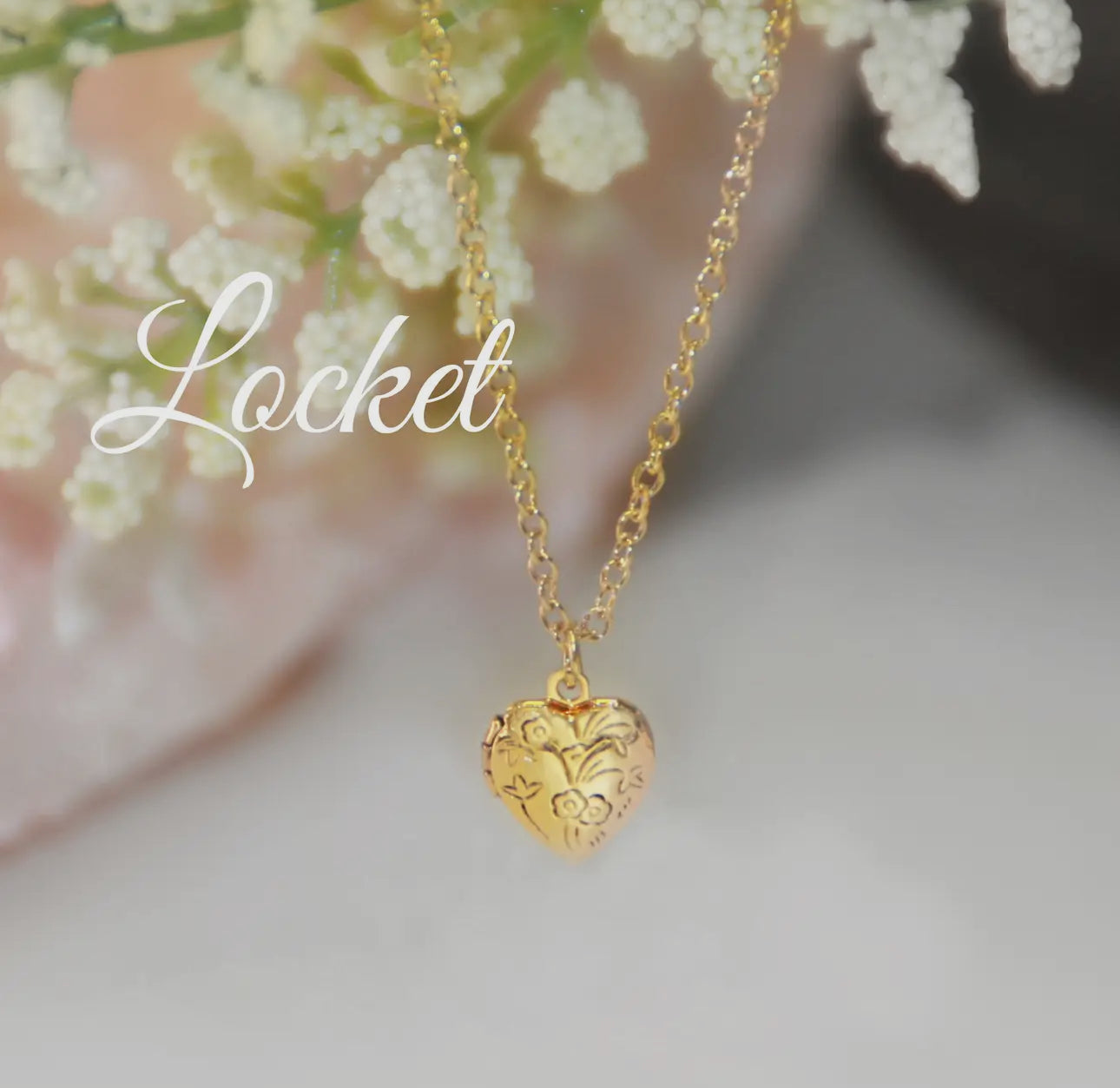 Baby’s First Sweetheart Locket