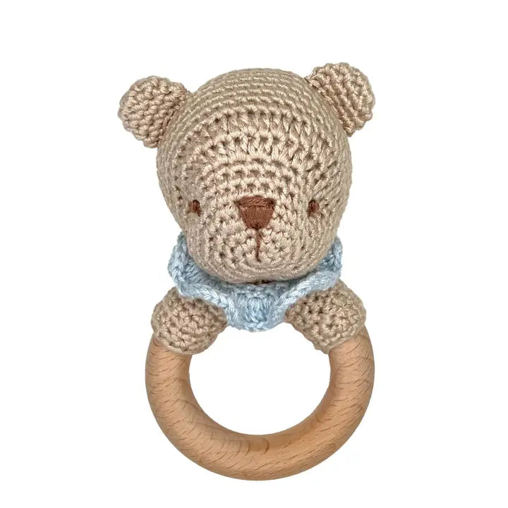 Bear Bamboo Rattle